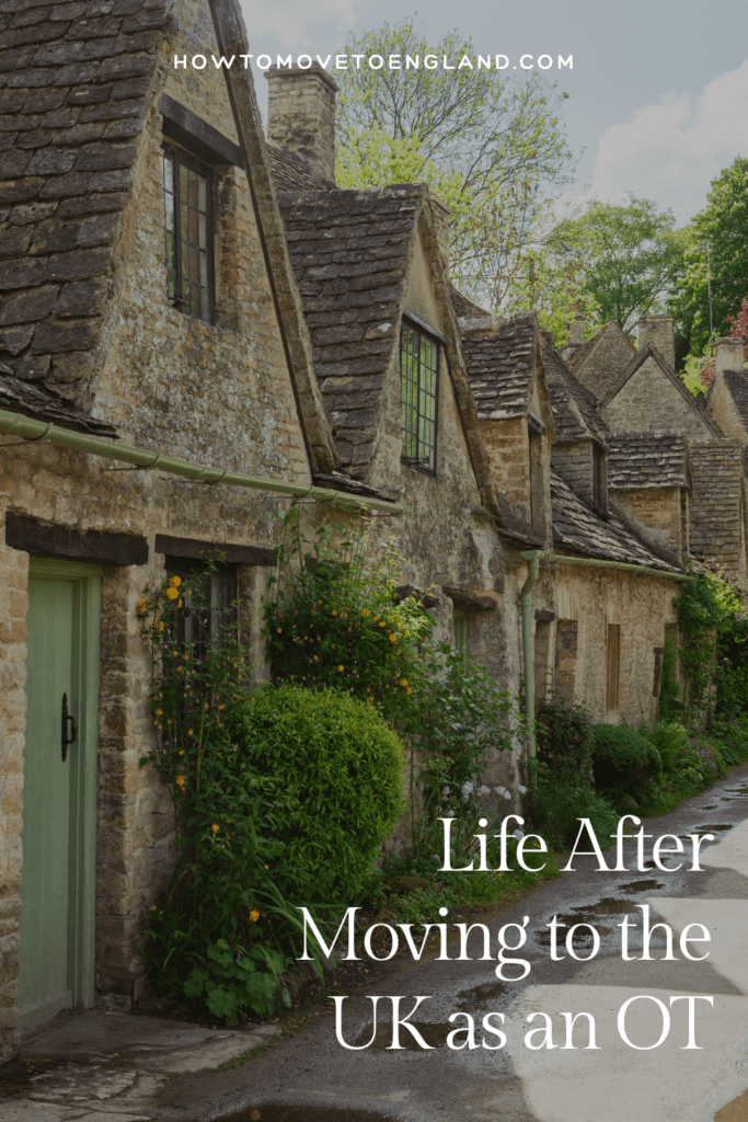 Moving to the UK as an OT